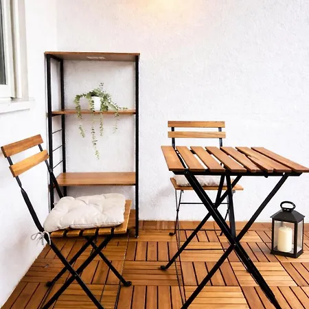 Lejlighed Modernes Zentrales Designer I Perfekt Fuer Arbeiten & Familien *